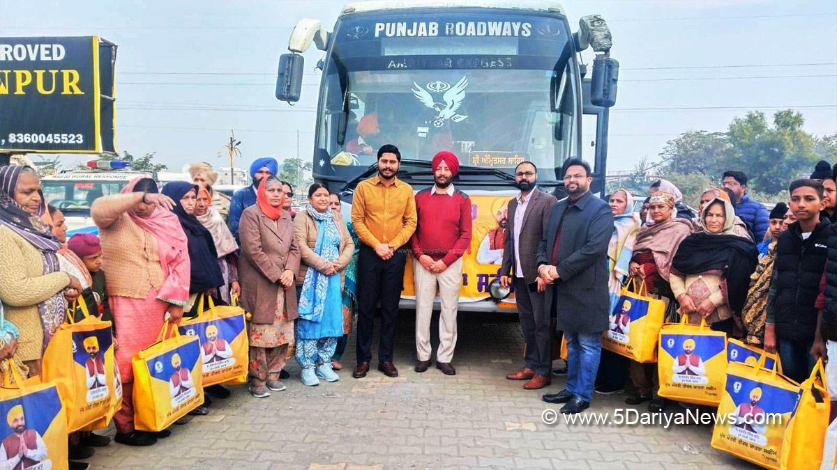 Shery Kalsi, Amansher Singh Shery Kalsi, Shery Kalsi, Batala, AAP, Aam Aadmi Party, Aam Aadmi Party Punjab, AAP Punjab, Mukh Mantri Tirth Yatra