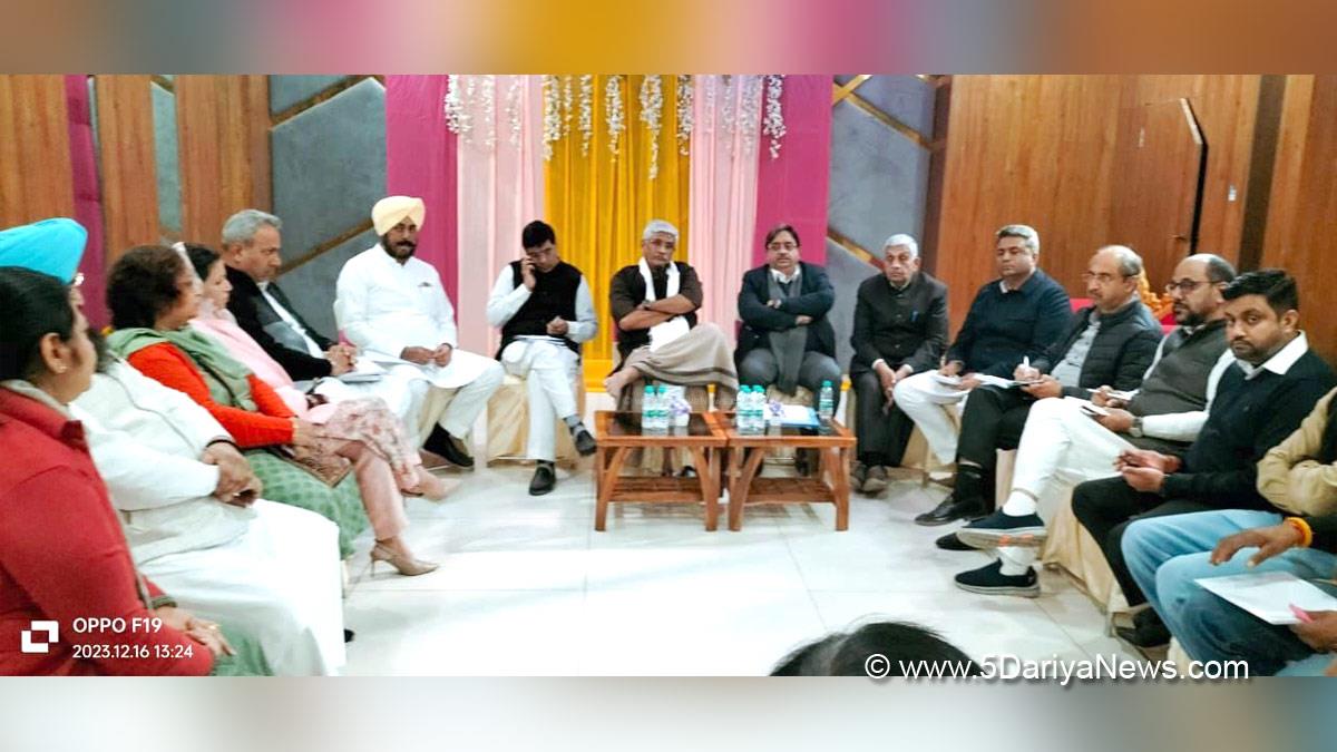 Gajendra Singh Shekhawat, Sanjeev Vashisht, Bharatiya Janata Party, BJP, BJP Punjab, S.A.S.Nagar, Mohali, S.A.S. Nagar Mohali, Sahibzada Ajit Singh Nagar