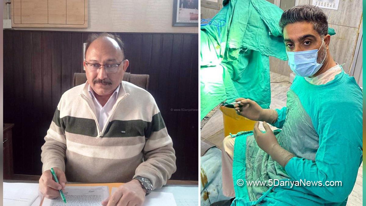 Dr. Mahesh Kumar Ahuja, Mohali, Health, Civil Surgeon Mohali, S.A.S.Nagar, Mohali, S.A.S. Nagar Mohali, Sahibzada Ajit Singh Nagar, Dr. Vaneet Kamboj
