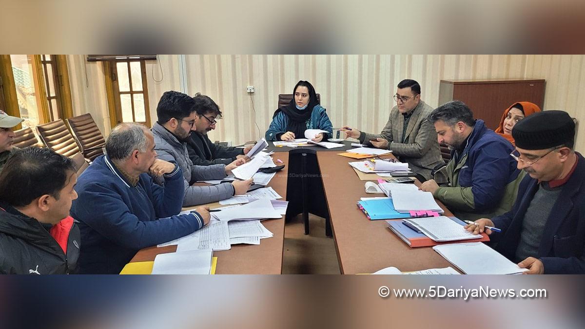 DC Baramulla Dr. Syed Sehrish Asgar