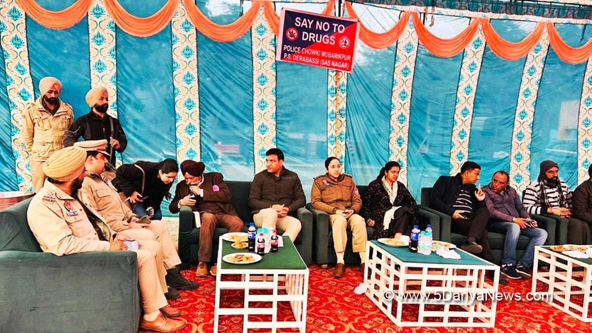 Anti Drug Mission at Derabassi