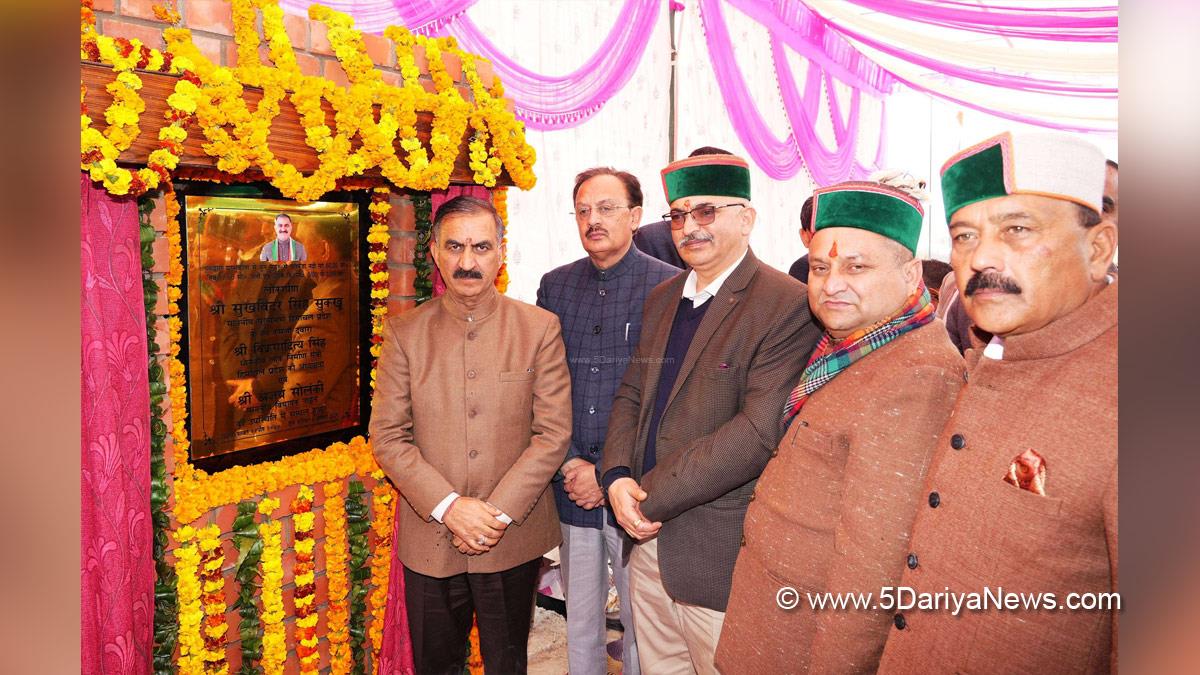 Thakur Sukhvinder Singh Sukhu