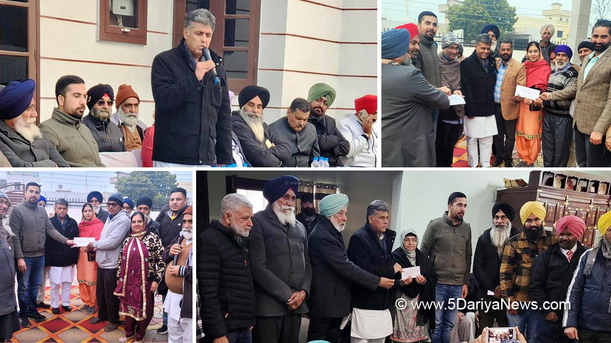 Congress Leader Manish Tewari