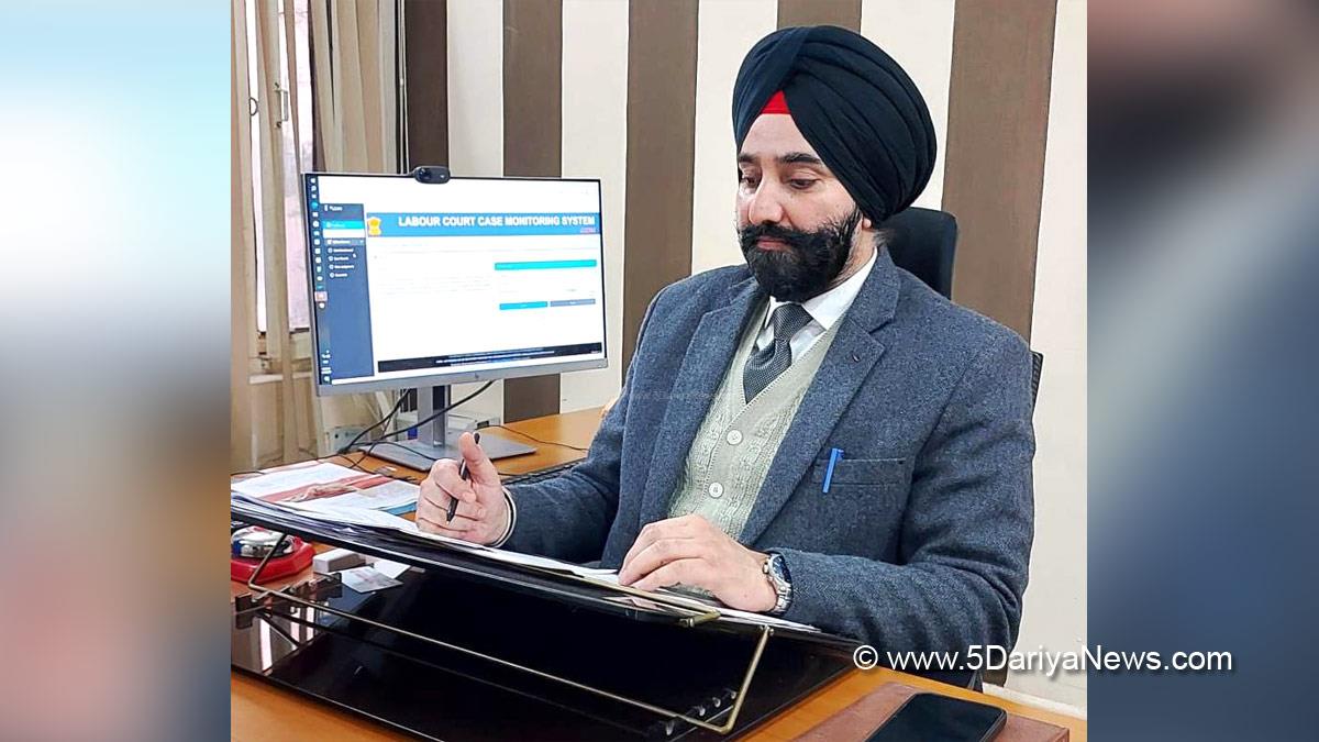 Charandeep Singh, Labour Commissioner J&K, Kashmir, Jammu And Kashmir, Jammu & Kashmir