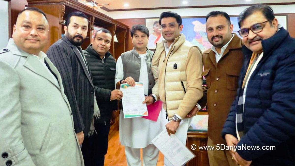 Jyotiraditya Scindia, Jyotiraditya Madhavrao Scindia, Jaiveer Shergill, Bharatiya Janata Party, BJP, BJP Punjab