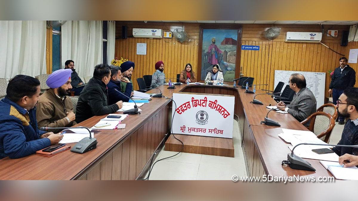 DC Sri Mukatsar Sahib, Dr. Ruhee Dugg, Sri Mukatsar Sahib, Deputy Commissioner Sri Mukatsar Sahib, Say No To Plastic