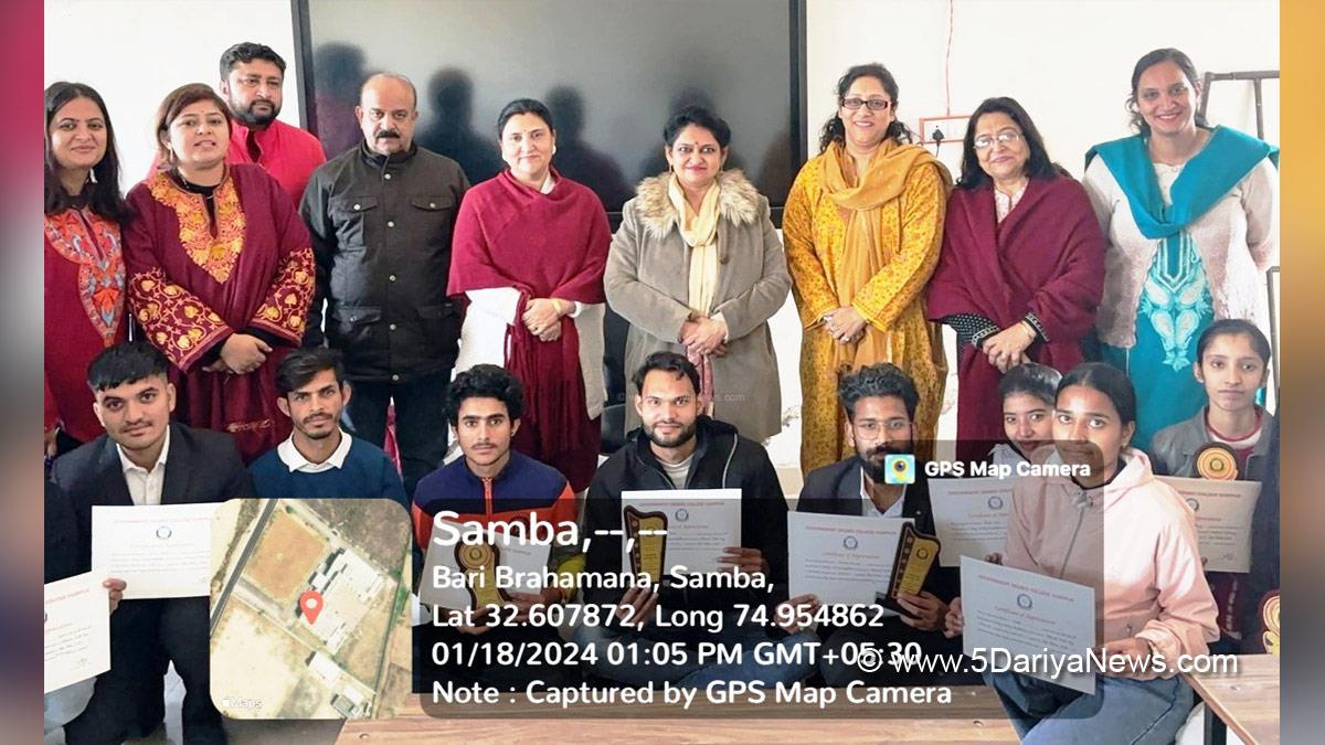 Samba, Government Degree College Vijaypur, J&K AIDS Control Society, Kashmir, Jammu And Kashmir, Jammu & Kashmir, Dr. Vandana Gupta