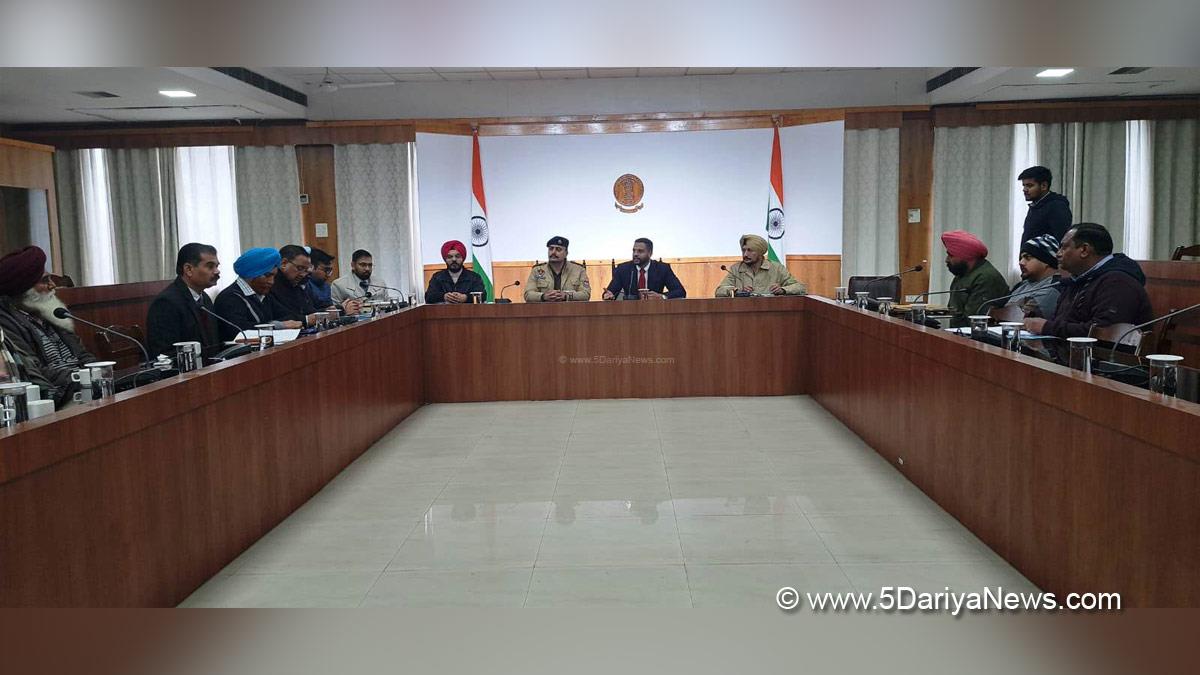 DC Sangrur, Deputy Commissioner Sangrur, Jitendra Jorwal, Sangrur