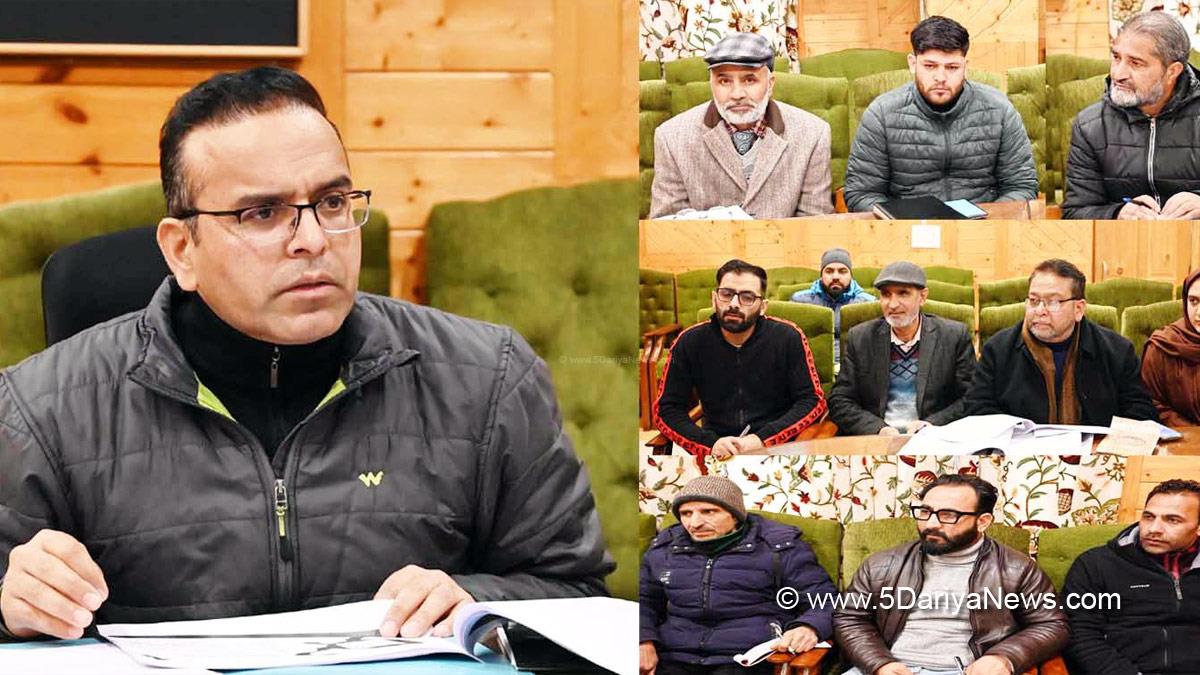 Shopian, Dr. Zakir Hussain Faaz, Kashmir, Jammu And Kashmir, Jammu & Kashmir, District Administration Shopian