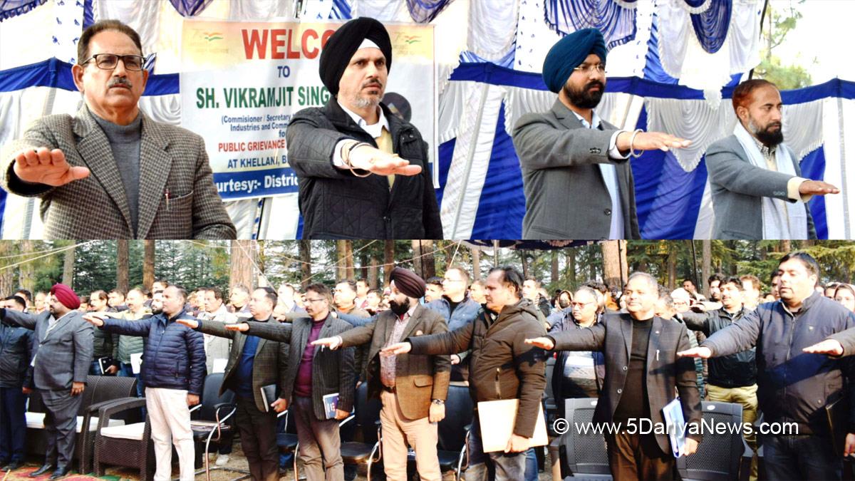 Vikramjeet Singh, Vikramjit Singh, Doda, Deputy Commissioner Doda, Harvinder Singh, Kashmir, Jammu And Kashmir, Jammu & Kashmir, District Administration Doda