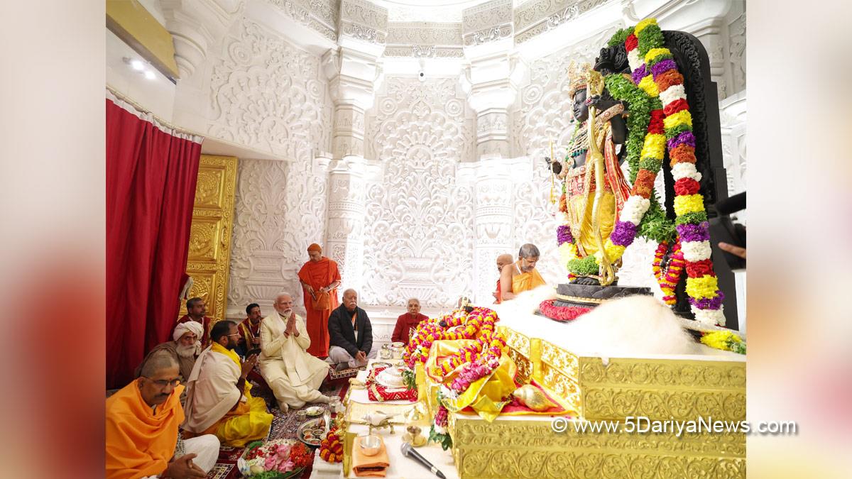 Narendra Modi, Modi, BJP, Bharatiya Janata Party, Prime Minister of India, Prime Minister, Narendra Damodardas Modi, Pran Pratishtha, Ayodhya, Ram Mandir PranPrathistha., Ayodhya Ram Mandir, Religious, Ayodhya, Ayodhya Ram Temple, Ram Temple, Ram Temple Ayodhya, Ram Mandir Ayodhya, Ram Mandir Ayodhya Innaguration, Ram Mandir, Ayodhya Mandir, Ayodhya Ram Mandir Innaguration, Pran Pratishtha, Pran Pratishtha Ayodhya, Pran Pratishtha In Ayodhya, Ayodya Pran Pratishtha