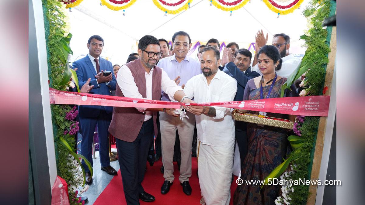 Health, Rainbow Children’s Medicare Limited, RCML, Rainbow Children’s Hospital, Pediatric multi-specialty hospital, Dr. Ramesh Kancharla, Nithyananda P, Bengaluru