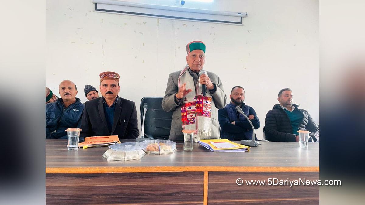 Kishori Lal, Himachal Pradesh, Himachal, Congress, Indian National Congress, Himachal Congress, Shimla