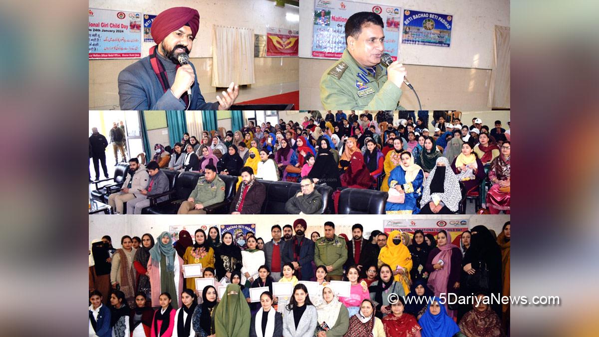 Doda, Deputy Commissioner Doda, Harvinder Singh, Kashmir, Jammu And Kashmir, Jammu & Kashmir, District Administration Doda, National Girl Child Day,  National Girl Child Day 2024