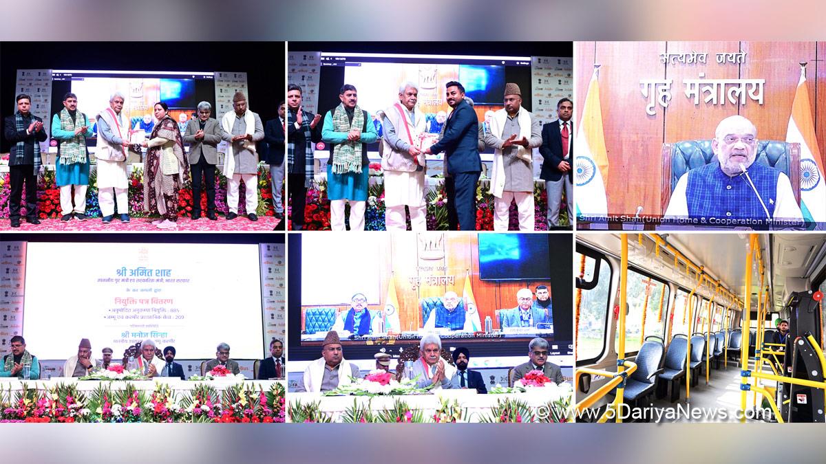 Manoj Sinha, Lieutenant Governor J&K, Raj Bhavan, Jammu, Srinagar, Kashmir, Jammu And Kashmir, Jammu & Kashmir, Amit Shah, Dr. Mahendra Nath Pandey, Jugal Kishore Sharma