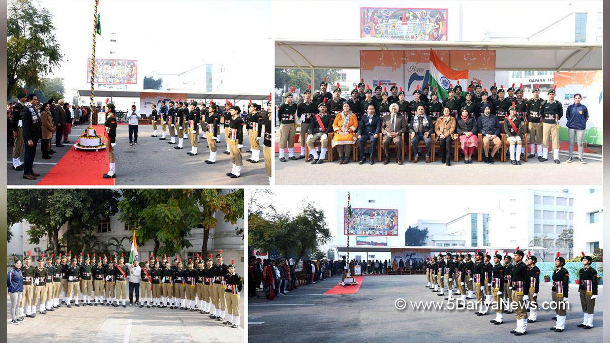 CGC Landran, Landran, Chandigarh Group Of Colleges, Satnam Singh Sandhu, Rashpal Singh Dhaliwal, 75th Republic Day, Republic Day 2024, Republic Day of India, Indian Republic Day, 26 January 2024