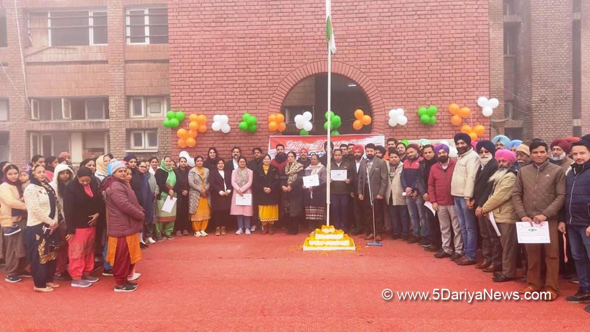 Health, Davinderjit Kaur, Civil Surgeon Fatehgarh Sahib, 75th Republic Day, Republic Day 2024, Republic Day of India, Indian Republic Day, 26 January 2024