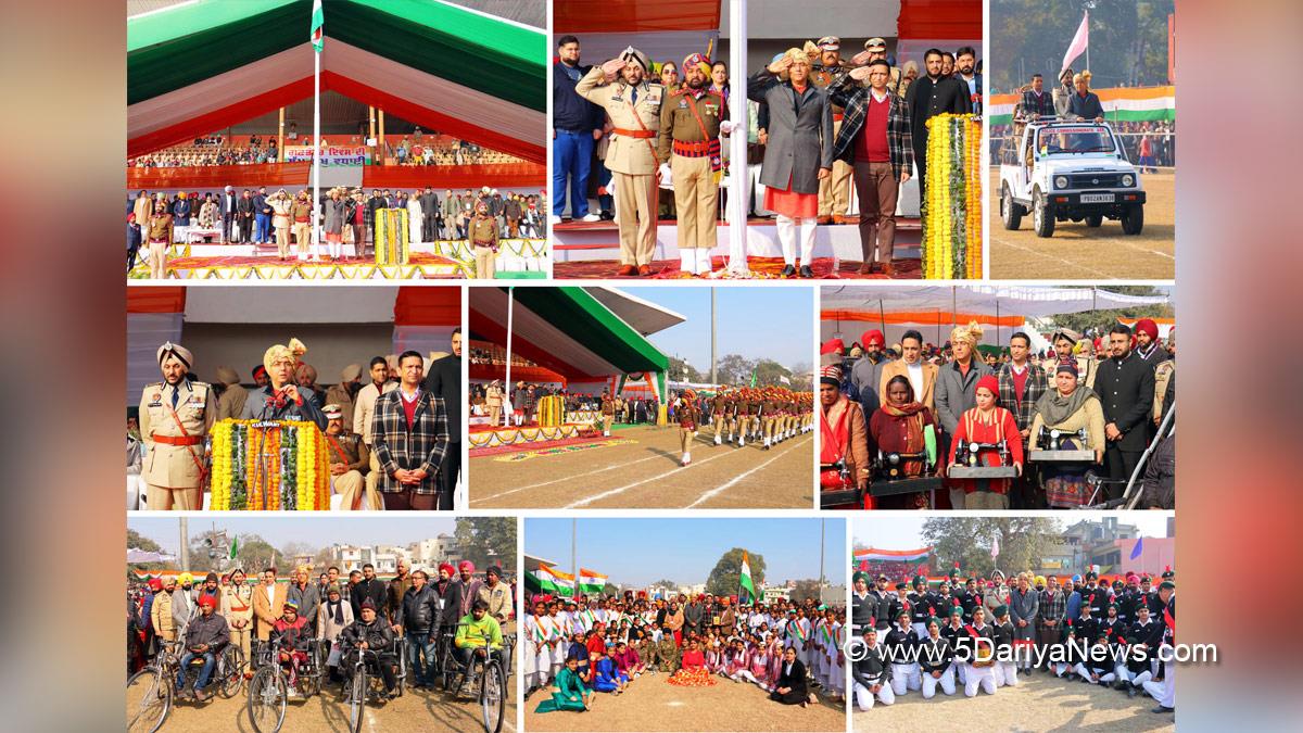 Aman Arora, AAP, Aam Aadmi Party, AAP Punjab, Aam Aadmi Party Punjab,Government of Punjab, Punjab Government, DC Amritsar, Amritsar, Ghanshyam Thori, Deputy Commissioner Amritsar, 75th Republic Day, Republic Day 2024, Republic Day of India, Indian Republic Day, 26 January 2024