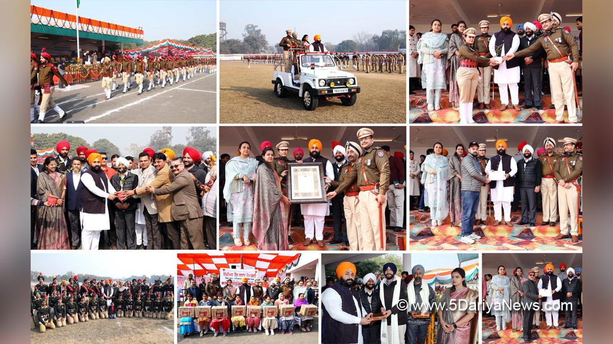 Harjot Singh Bains, AAP, Aam Aadmi Party, Aam Aadmi Party Punjab, AAP Punjab, Government of Punjab, Punjab Government, Kulwant Singh Mohali, Prabhjot Kaur, DC Mohali, Aashika Jain, Deputy Commissioner Mohali, S.A.S. Nagar, S.A.S. Nagar Mohali, Mohali, Sahibzada Ajit Singh Nagar, 75th Republic Day, Republic Day 2024, Republic Day of India, Indian Republic Day, 26 January 2024