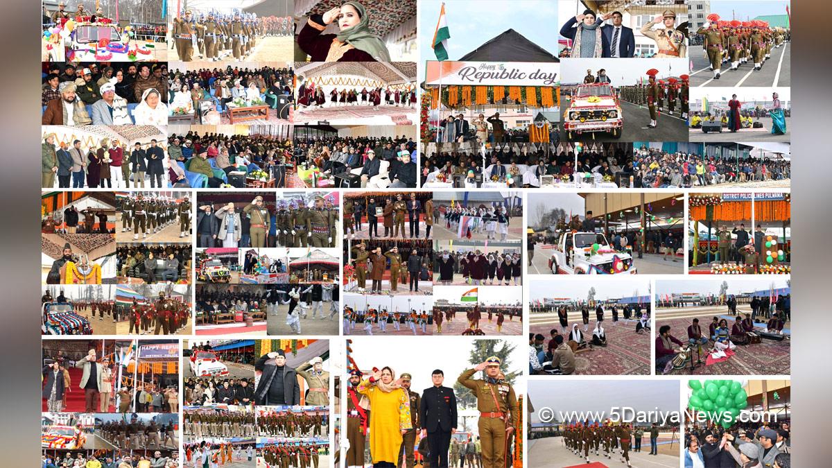 75th Republic Day, Republic Day 2024, Republic Day of India, Indian Republic Day, 26 January 2024, Republic Day Celebrations, Srinagar, Kashmir, Jammu, Kashmir, Jammu And Kashmir, Minga Sherpa, Shyambir, Dr. Basharat Qayoom, Athar Aamir Khan, Faz Lul Haseeb, Shakeel Ul Rehman Rather
