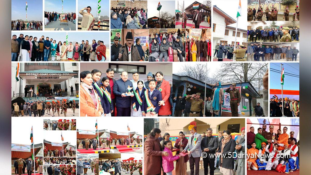 Jammu, Kashmir, Jammu And Kashmir, Jammu & Kashmir, 75th Republic Day, Republic Day 2024, Republic Day of India, Indian Republic Day, 26 January 2024, Republic Day Celebrations