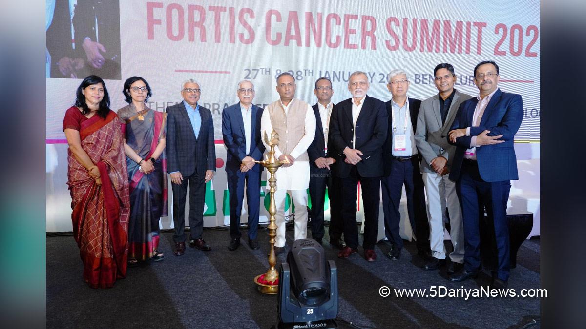 Health, Fortis Cancer Summit Bengaluru, Fortis Cancer Summit, Dr. Prem Kumar Nair, Dr. Ashutosh Raghuvanshi