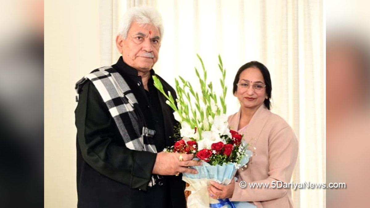 Manoj Sinha, Lieutenant Governor J&K, Raj Bhavan, Jammu, Srinagar, Kashmir, Jammu And Kashmir, Jammu & Kashmir