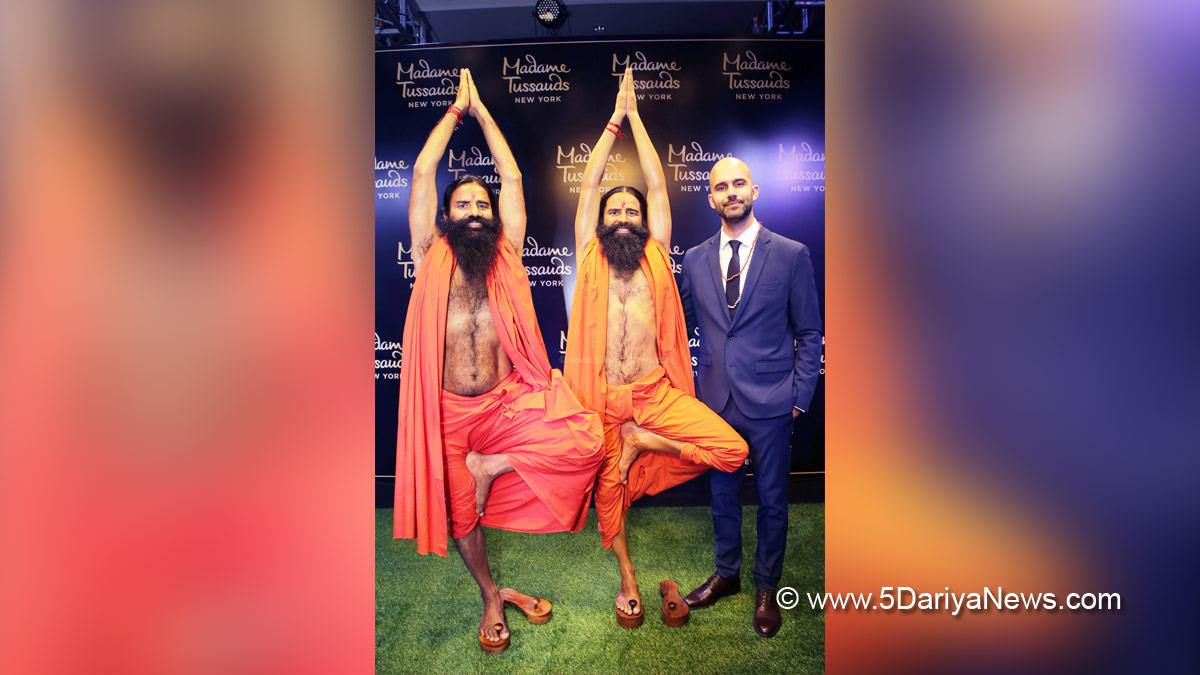 Baba Ramdev, Yoga Guru, Madame Tussauds, Madame Tussauds New York, 