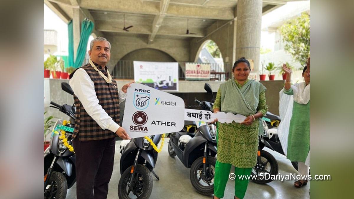 Commercial, Small Industries Development Bank of India, SIDBI, Natural Resources Defense Council, NRDC, Self-Employed Women’s Association, SEWA, Electric Vehicles Pilot, Dr. R.K. Singh, Chief General Manager, SIDBI, Dipa Singh Bagai, Energy Efficiency, EE, Micro and Small Enterprises, MSEs, Rajasthan