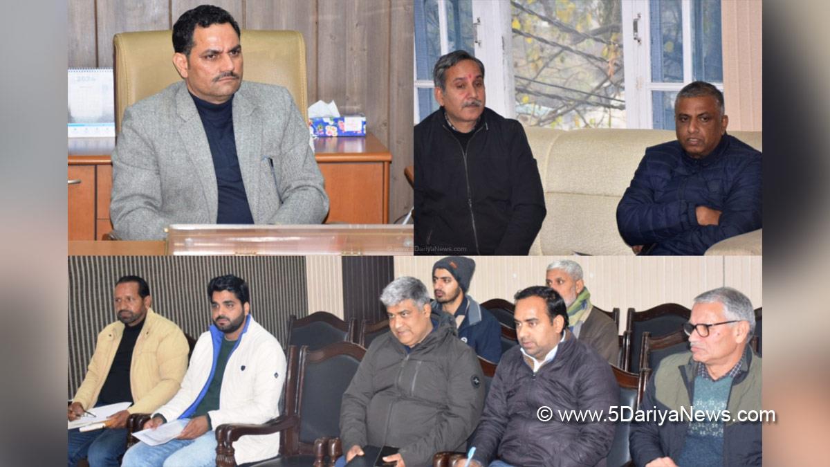 Rajouri, DDC Rajouri, District Development Commissioner Rajouri, Om Prakash Bhagat, Kashmir, Jammu And Kashmir, Jammu & Kashmir, District Administration Rajouri