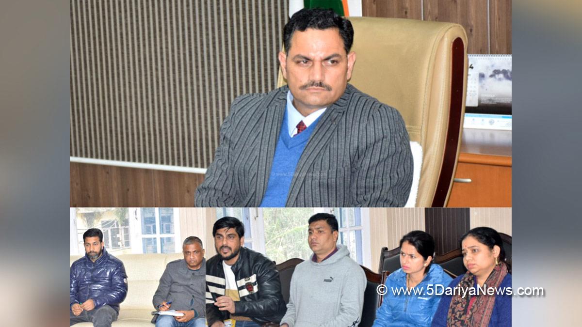 Rajouri, DDC Rajouri, District Development Commissioner Rajouri, Om Prakash Bhagat, Kashmir, Jammu And Kashmir, Jammu & Kashmir, District Administration Rajouri