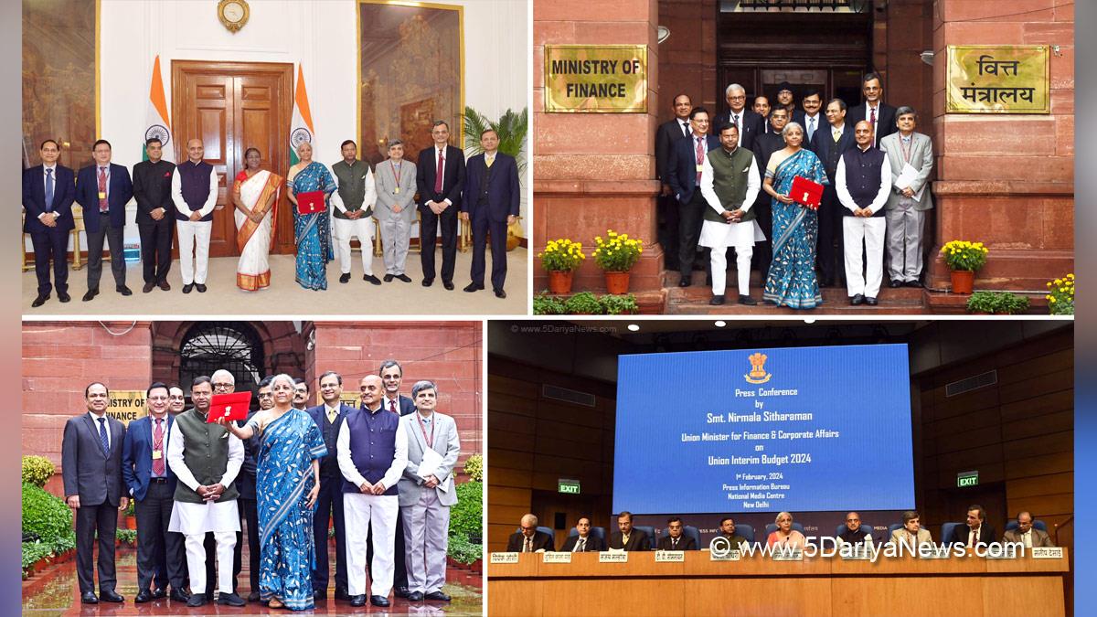 Nirmala Sitharaman, Union Minister for Finance & Corporate Affairs, BJP, Bharatiya Janata Party, INTERIM UNION BUDGET 2024-25