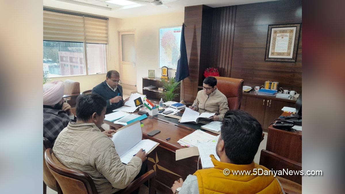 Punjab Admin, Viraj S Tidke, Additional Deputy Commissioner General, S.A.S. Nagar, S.A.S. Nagar Mohali, Mohali, Sahibzada Ajit Singh Nagar 