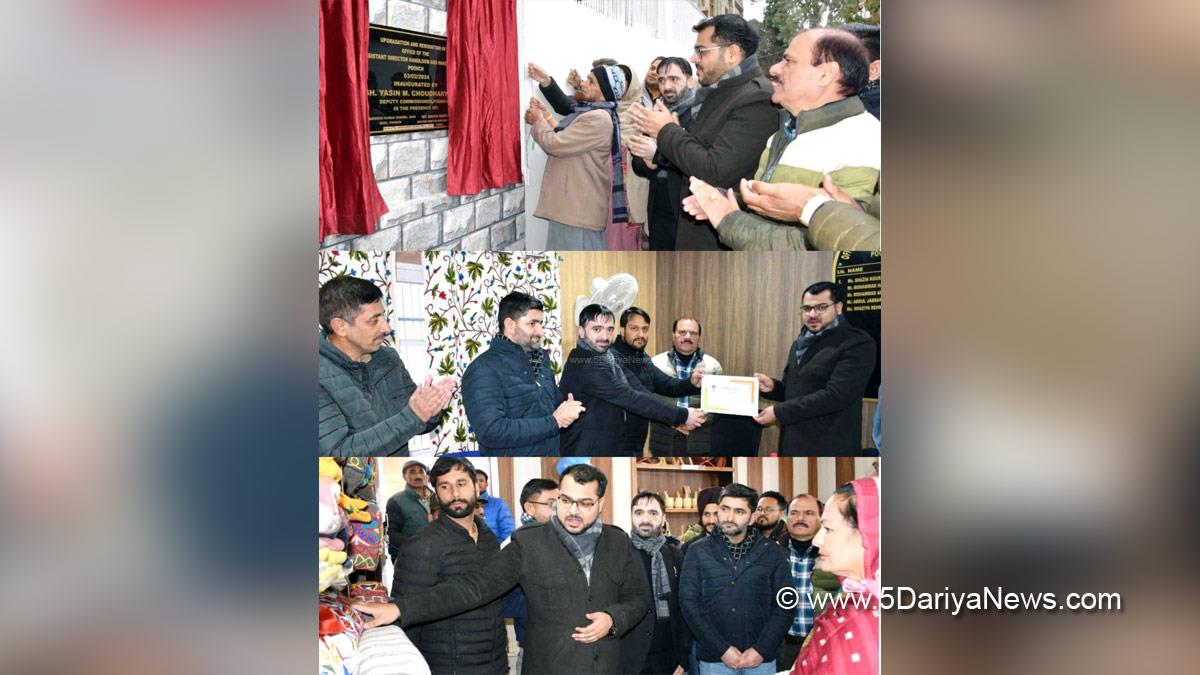 Poonch, Deputy Commissioner Poonch, Yasin M. Choudhary, Yasin Mohammad Choudhary, Kashmir, Jammu And Kashmir, Jammu & Kashmir, District Administration Poonch 