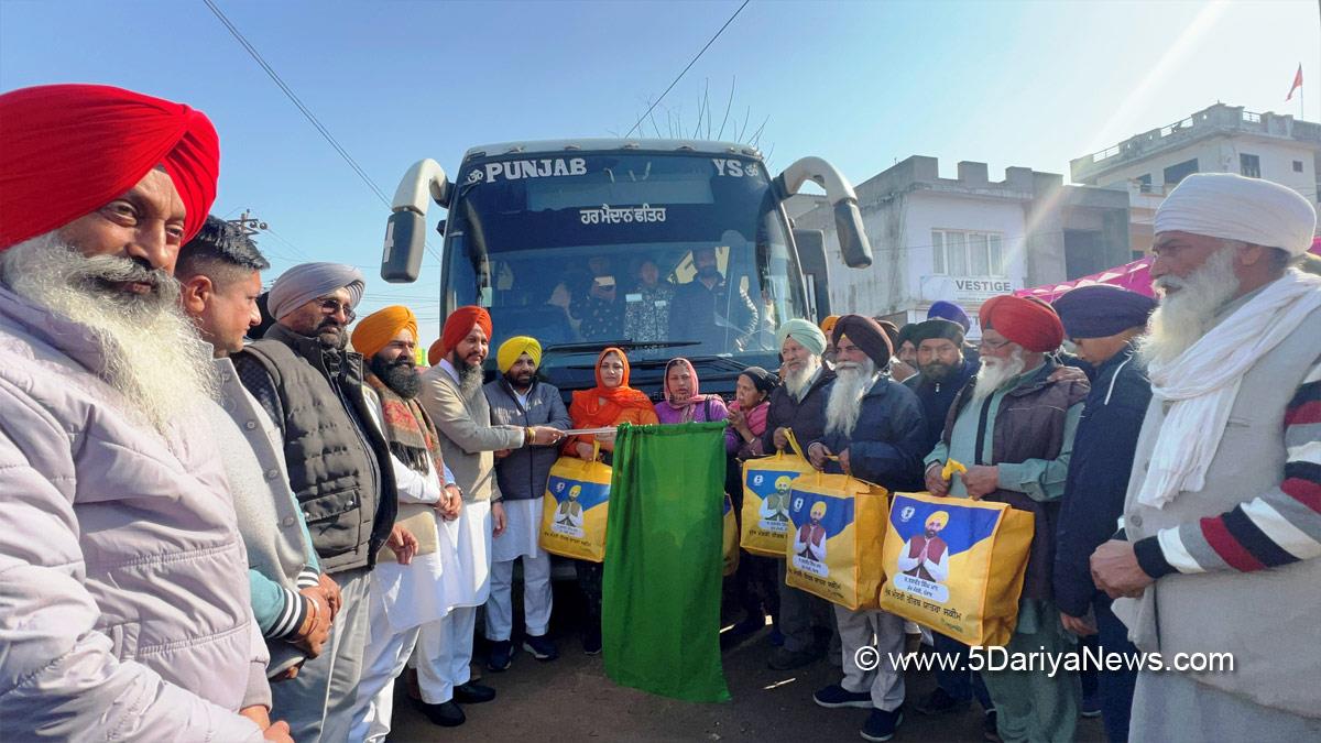 Harbhajan Singh ETO, AAP, Aam Aadmi Party, Aam Aadmi Party Punjab, AAP Punjab, Government of Punjab, Punjab Government,  Karambir Singh Ghuman, Jasvir Singh Raja Gill, Mukh Mantri Teerth Yatra 