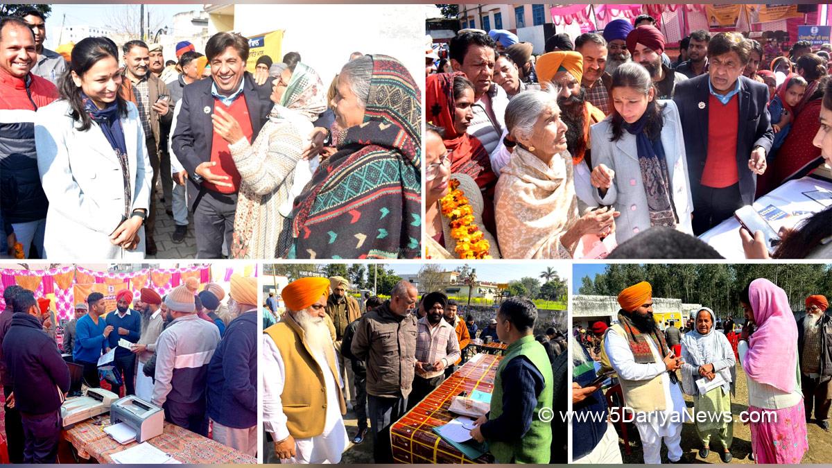 Bram Shanker Jimpa, AAP, Aam Aadmi Party, Aam Aadmi Party Punjab, AAP Punjab, Government of Punjab, Punjab Government, Hoshiarpur, Jai Krishan Rouri, Jasvir Singh Raja Gill, Karambir Singh Ghuman,Dr. Ravajot Singh,DC Hoshiarpur, Deputy Commissioner Hoshiarpur, Komal Mittal, Hoshiarpur, Aap Di Sarkar Aap De Dwaar, Aap Di Sarkar Aap De Dwar, Aap Di Sarkar Aap De Dwaar Scheme, Aap Di Sarkar Aap De Dwaar Scheme In Punjab, Government of Punjab, Punjab Government