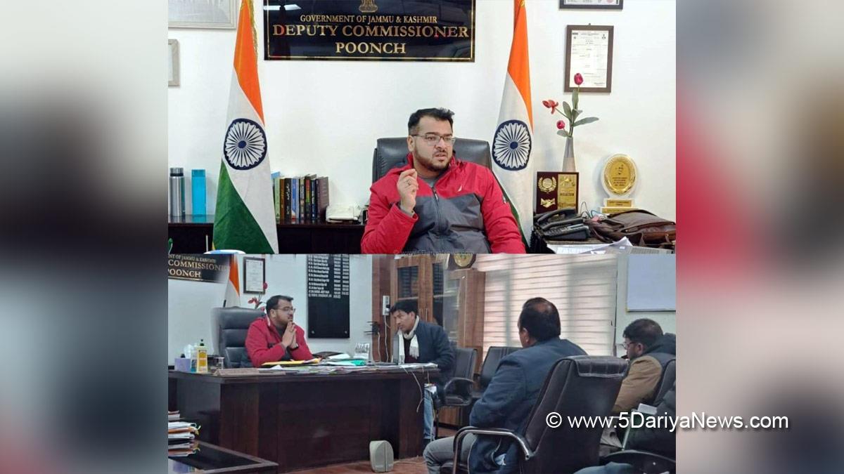 Poonch, Deputy Commissioner Poonch, Yasin M. Choudhary, Yasin Mohammad Choudhary, Kashmir, Jammu And Kashmir, Jammu & Kashmir, District Administration Poonch