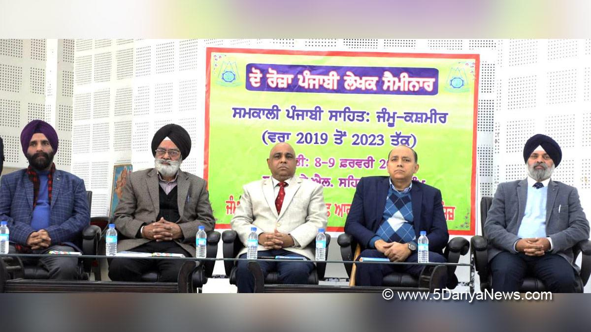 Suresh Kumar Gupta, Kashmir, Jammu And Kashmir, Jammu & Kashmir, Samkali Punjabi Sahit, JKAACL, Popinder Singh Paras, Sheeraza Punjabi