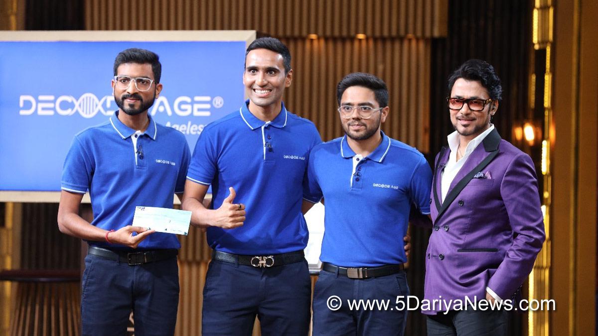 Decode Age Pitches for Anti-Aging Supplements on Shark Tank India
