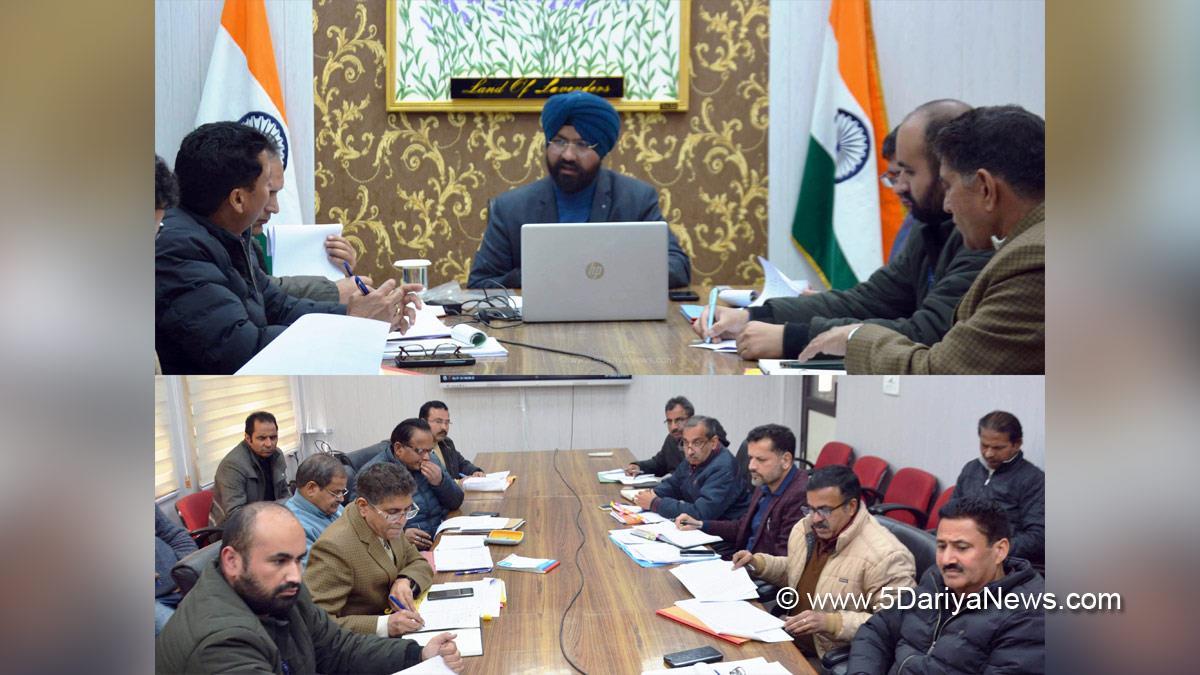 Harvinder Singh, Doda, Deputy Commissioner Doda, Kashmir, Jammu And Kashmir, Jammu & Kashmir, District Administration Doda