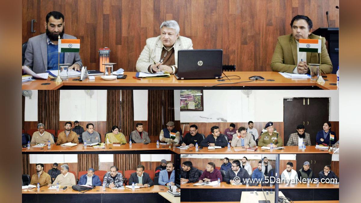 Vishesh Paul Mahajan, Reasi, Deputy Commissioner Reasi, Kashmir, Jammu And Kashmir, Jammu & Kashmir, District Administration Reasi