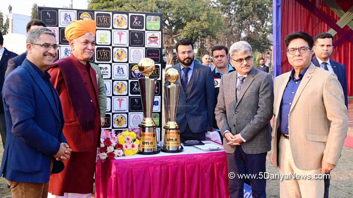Manoj Sinha, Lieutenant Governor J&K, Raj Bhavan, Jammu, Srinagar, Kashmir, Jammu And Kashmir, Jammu & Kashmir, Kashmiri Pandit Premier League  