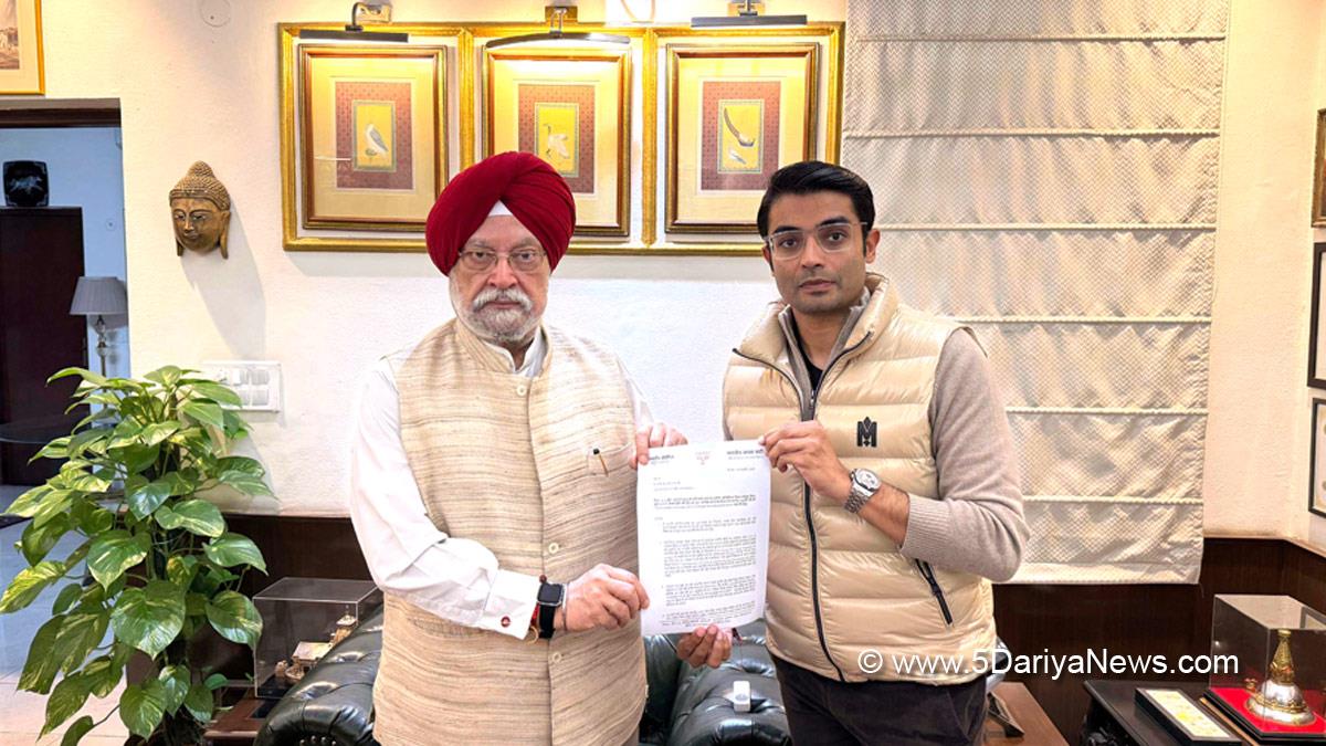Jaiveer Shergill, Bharatiya Janata Party, BJP, BJP Punjab,Hardeep Singh Puri