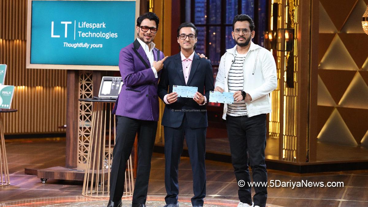 Lifespark Technologies WALK with Technology: A Look at the Innovative Mobility Aid on Shark Tank India