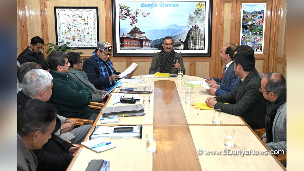 Sukhvinder Singh Sukhu, Himachal Pradesh, Himachal, Congress, Indian National Congress, Himachal Congress, Shimla, Chief Minister of Himachal Pradesh, Dhani Ram Shandil