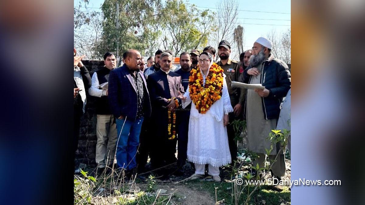 Akhnoor, Dr Syed Darakhshan Andrabi, Chairperson of J&K Waqf Board, Jammu And Kashmir, Jammu & Kashmir