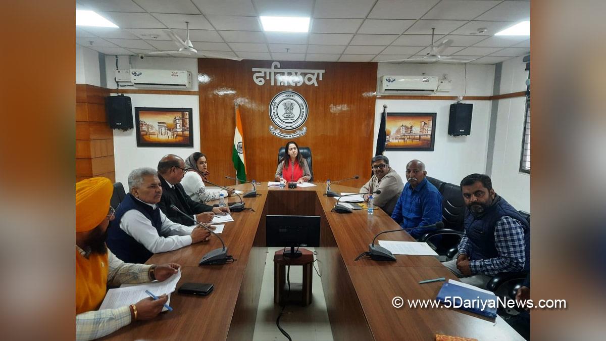 DC Fazilka, Senu Duggal, Fazilka, Deputy Commissioner Fazilka
