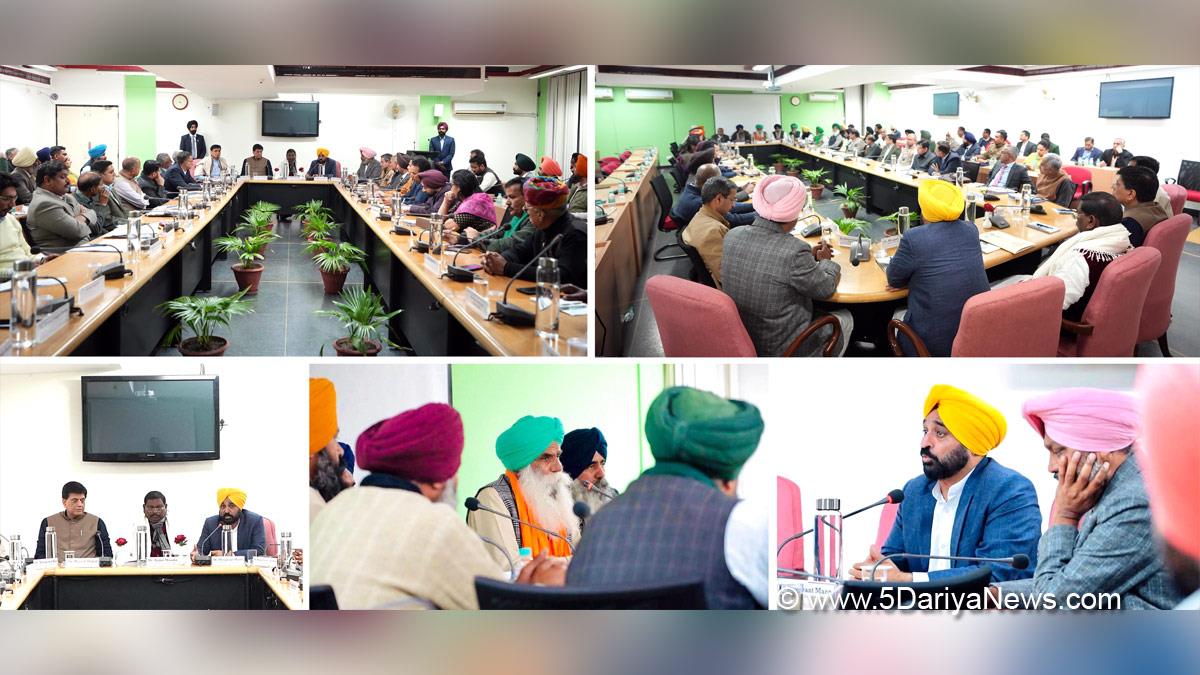 Bhagwant Mann, Bhagwant Singh Mann, AAP, Aam Aadmi Party, Aam Aadmi Party Punjab, AAP Punjab, Government of Punjab, Punjab Government, Punjab, Chief Minister Of Punjab, Harpal Singh Cheema, Farmer Protest, Farmer Protest 2024