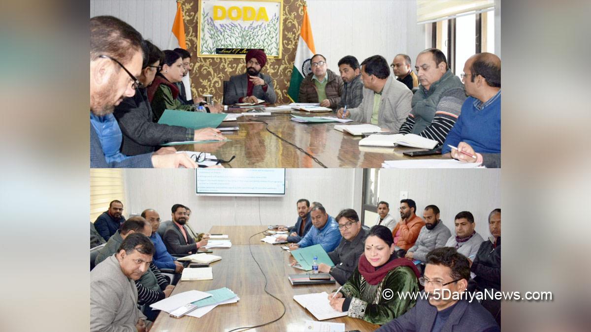 Harvinder Singh, Doda, Deputy Commissioner Doda, Kashmir, Jammu And Kashmir, Jammu & Kashmir, District Administration Doda