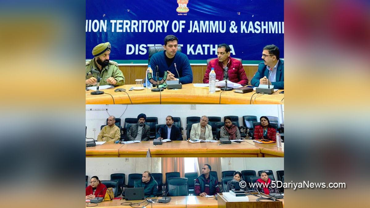 Rakesh Minhas, Kathua, DDC Kathua, District Development Commissioner Kathua, Dr. Rakesh Minhas, Kashmir, Jammu And Kashmir, Jammu & Kashmir, District Administration Kathua